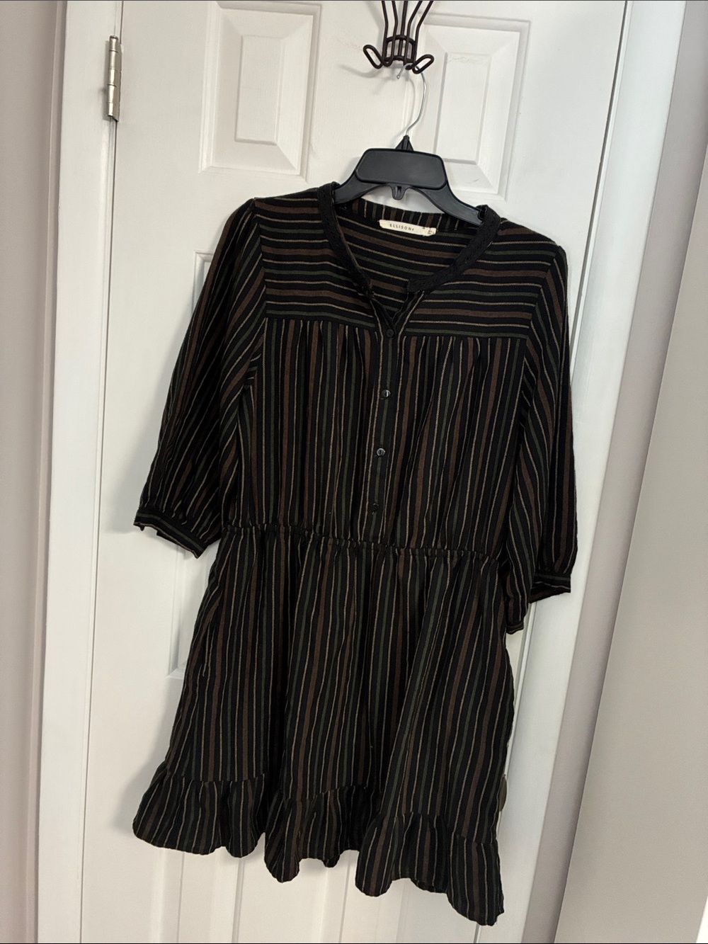 Ellison Button-Front Dress